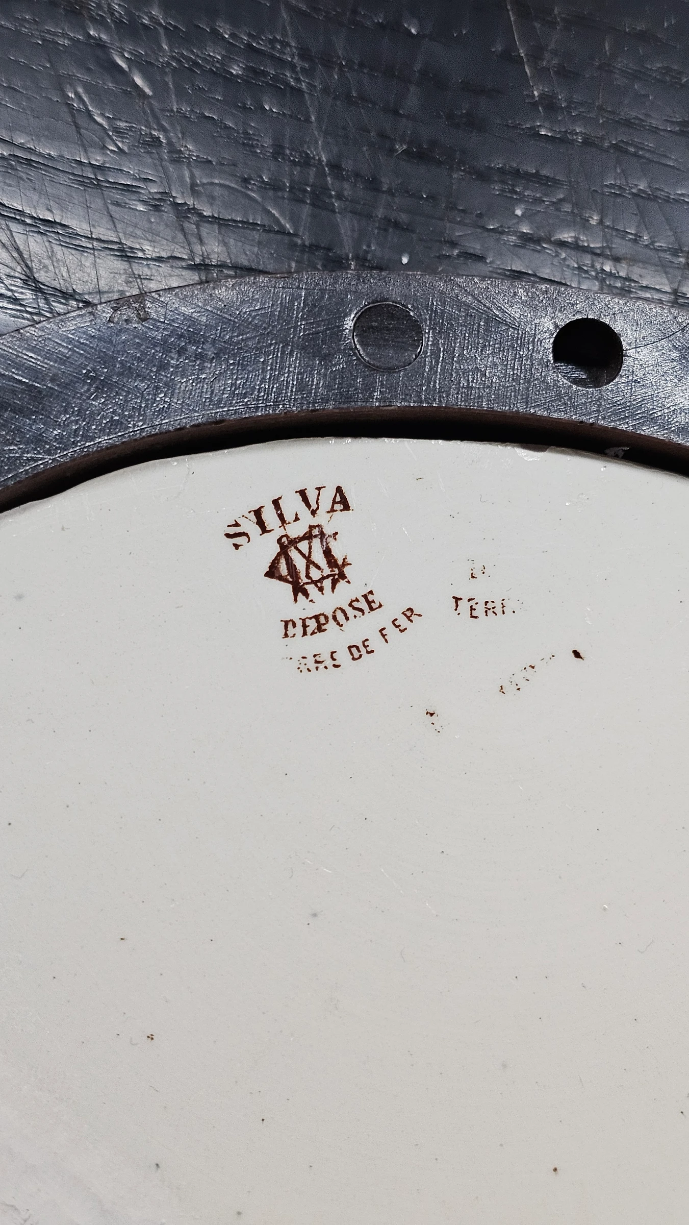 Iron Earth Creil and Montereau Sylva Model Plate Frame – photo 8
